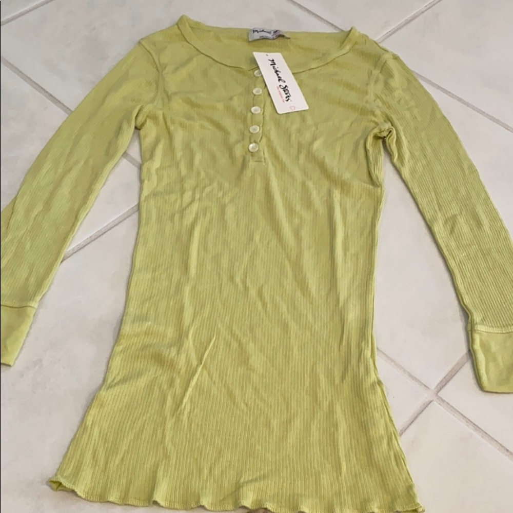 NEW Michael Stars Long-Sleeve Shirt
